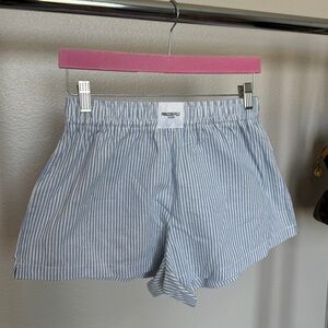 Pinstripe Boxer Shorts